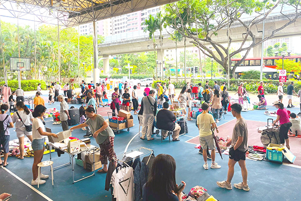 Bedok Community Club Flea Market East Coast Plan