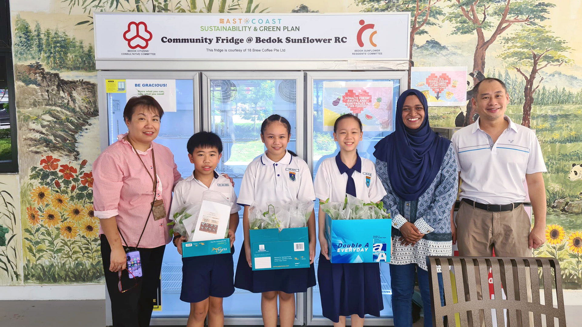 Bedok Community Club Community Fridge East Coast Plan